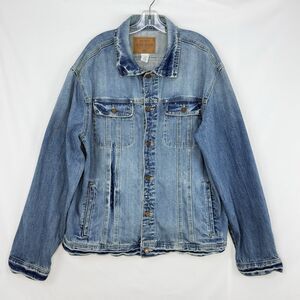 VTG Y2K Old Navy Men’s Denim Jacket XXL Trucker Outdoor Button Cotton